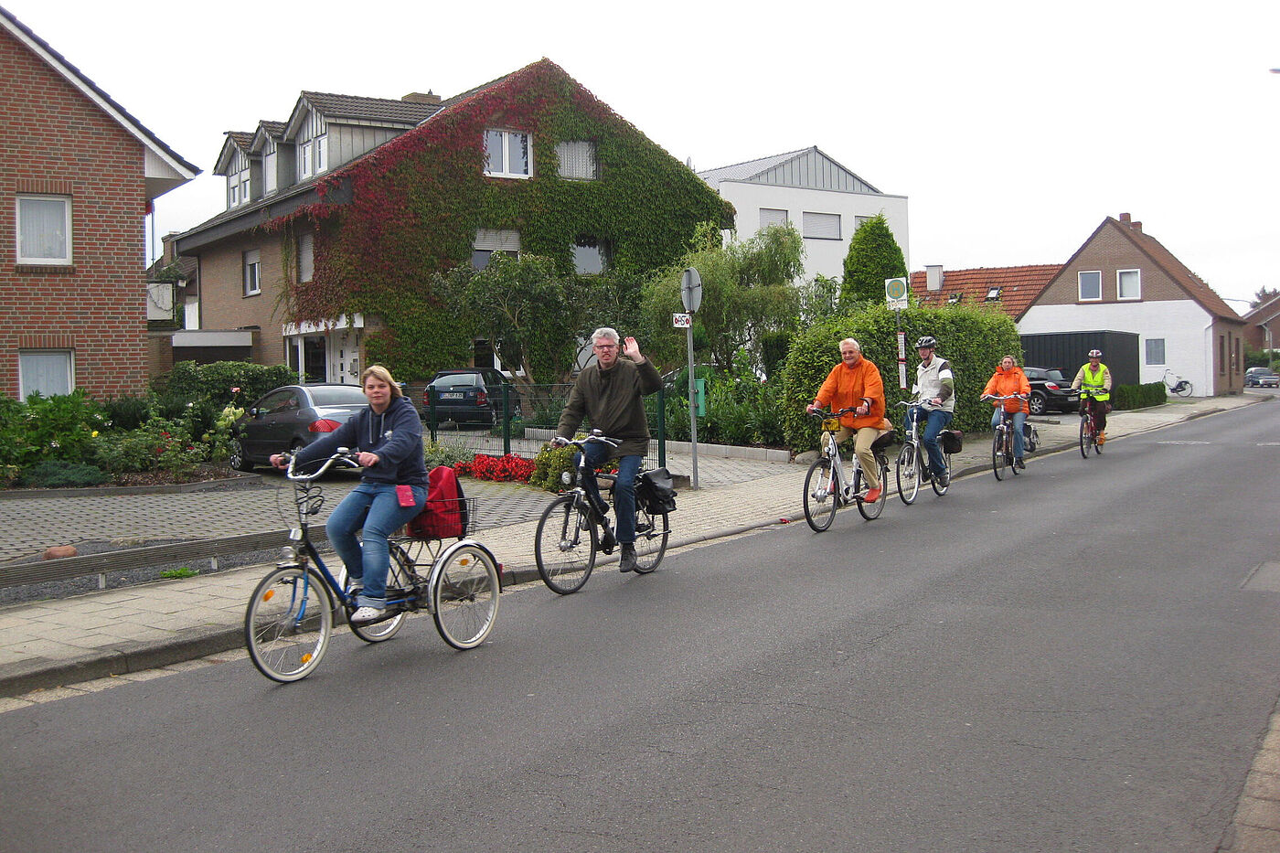 Der ADFC Lingen unterwegs mit LinaS