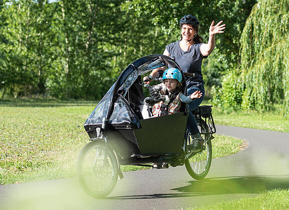 Lastenrad statt PKW Cargobike Roadshow kommt ins Emsland