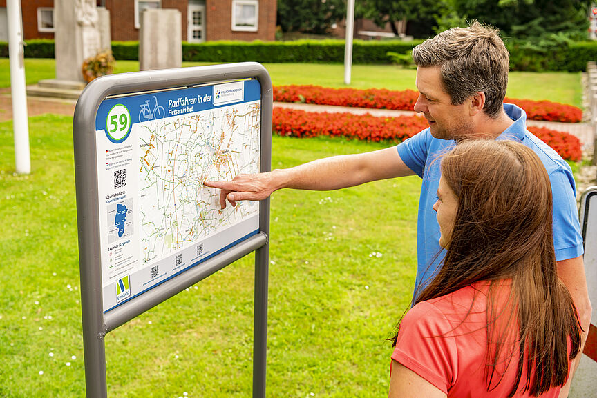 Radurlaub im Emsland mit Fahrradknotennetz Radurlaub im Emsland mit Fahrradknotennetz