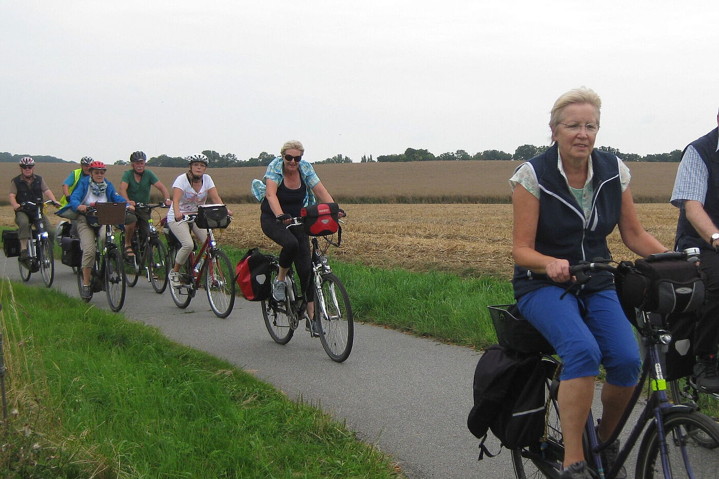 ADFC-Ortsgruppe Lingen auf einer Radtour