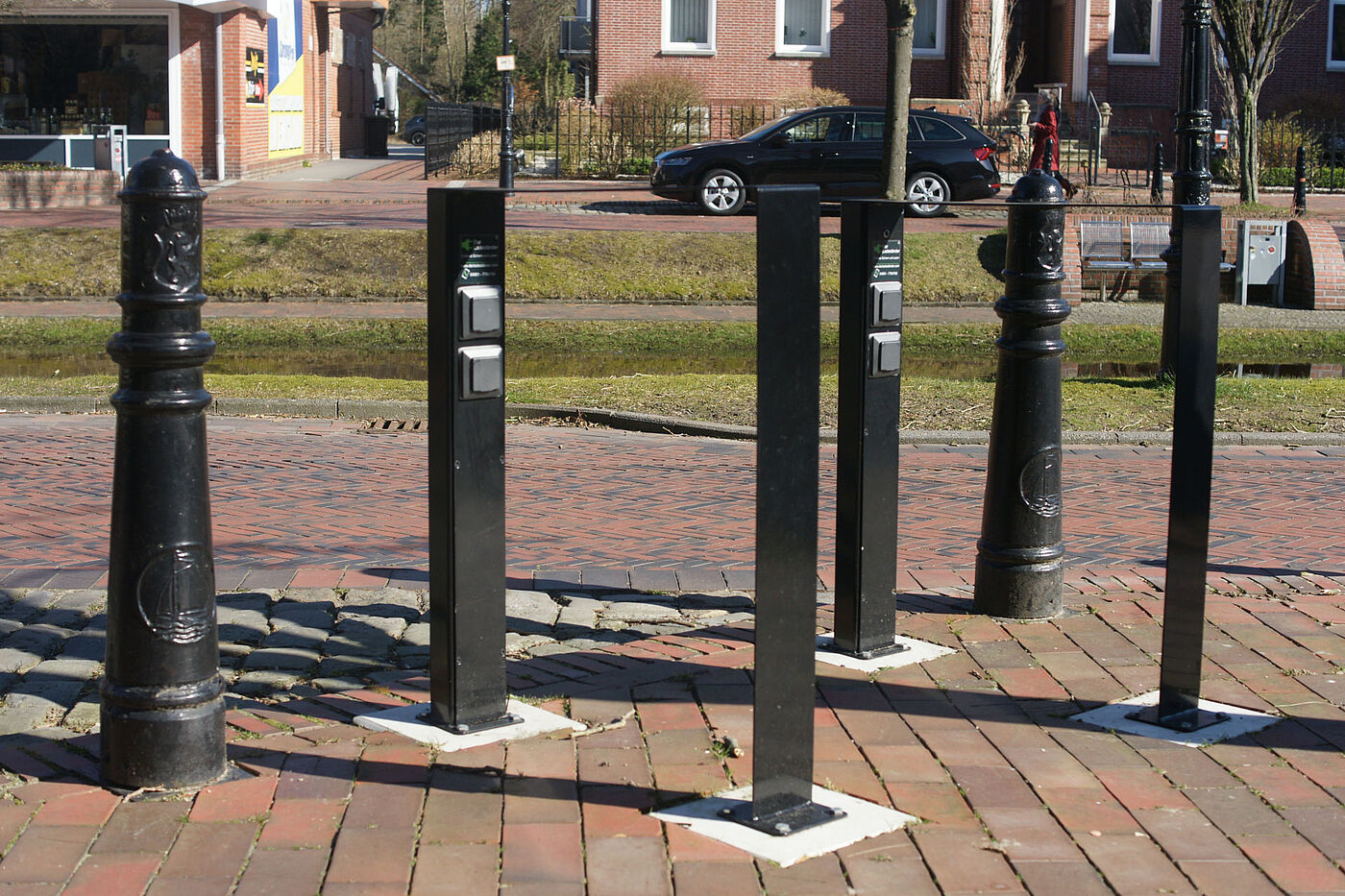 E-Bike-Ladestationen am Advokatenhus
