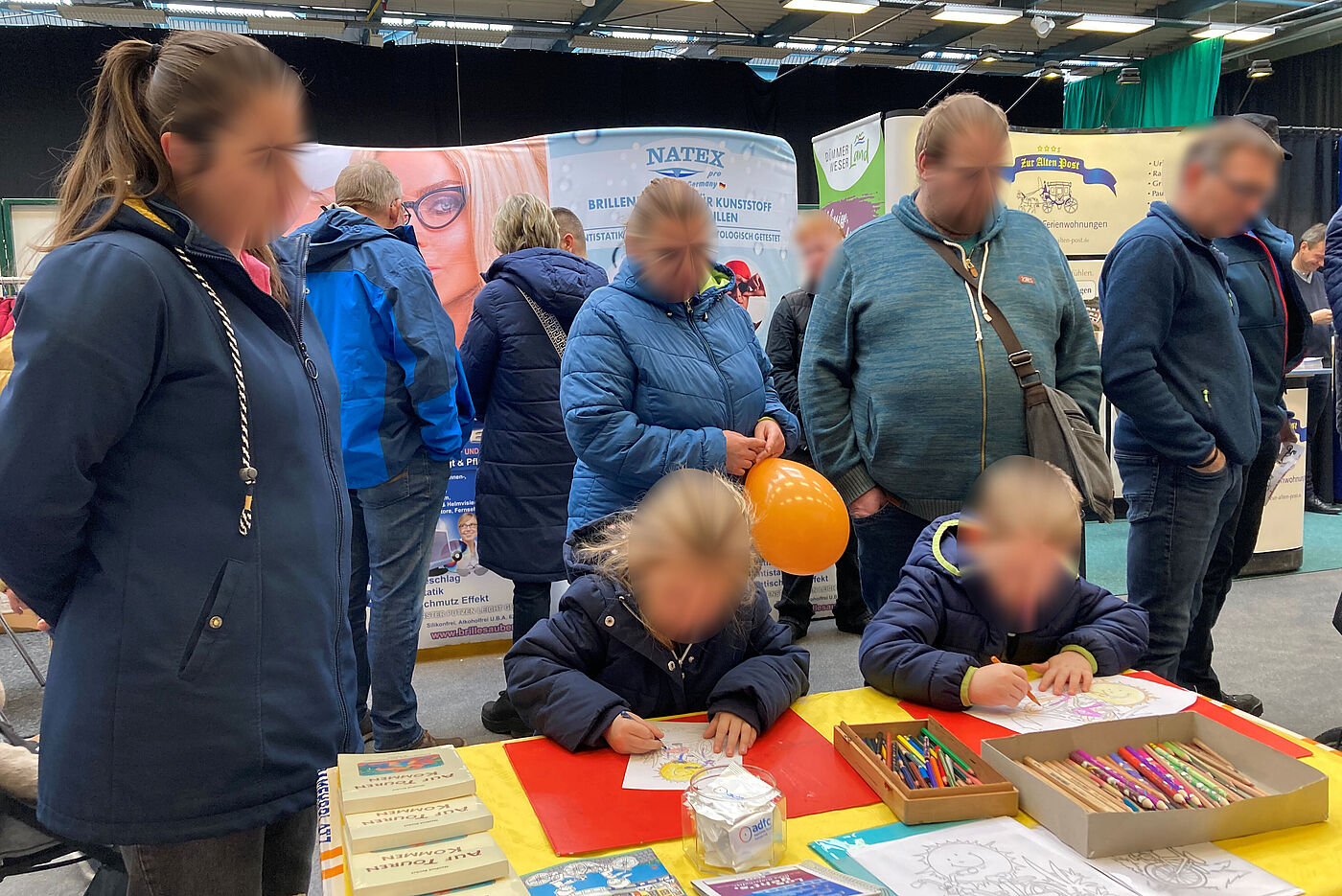 Maltisch auf der Radmesse Lingen 2024