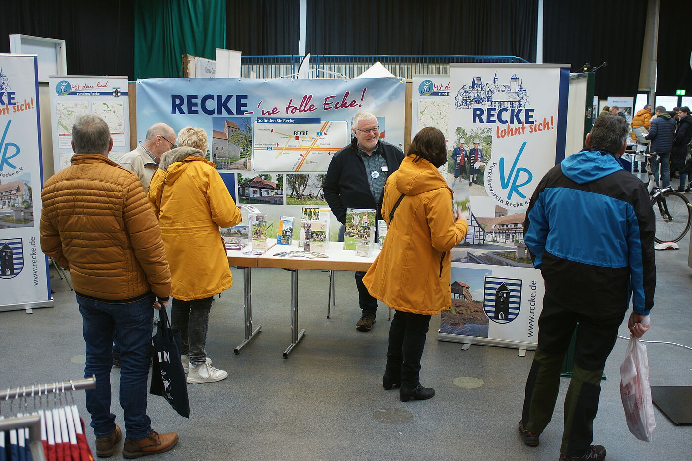 Die Gemeinde Recke auf der Radreisemesse in Lingen