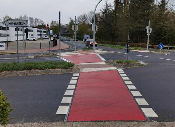 Problem-Kreuzung Schüttorfer Straße