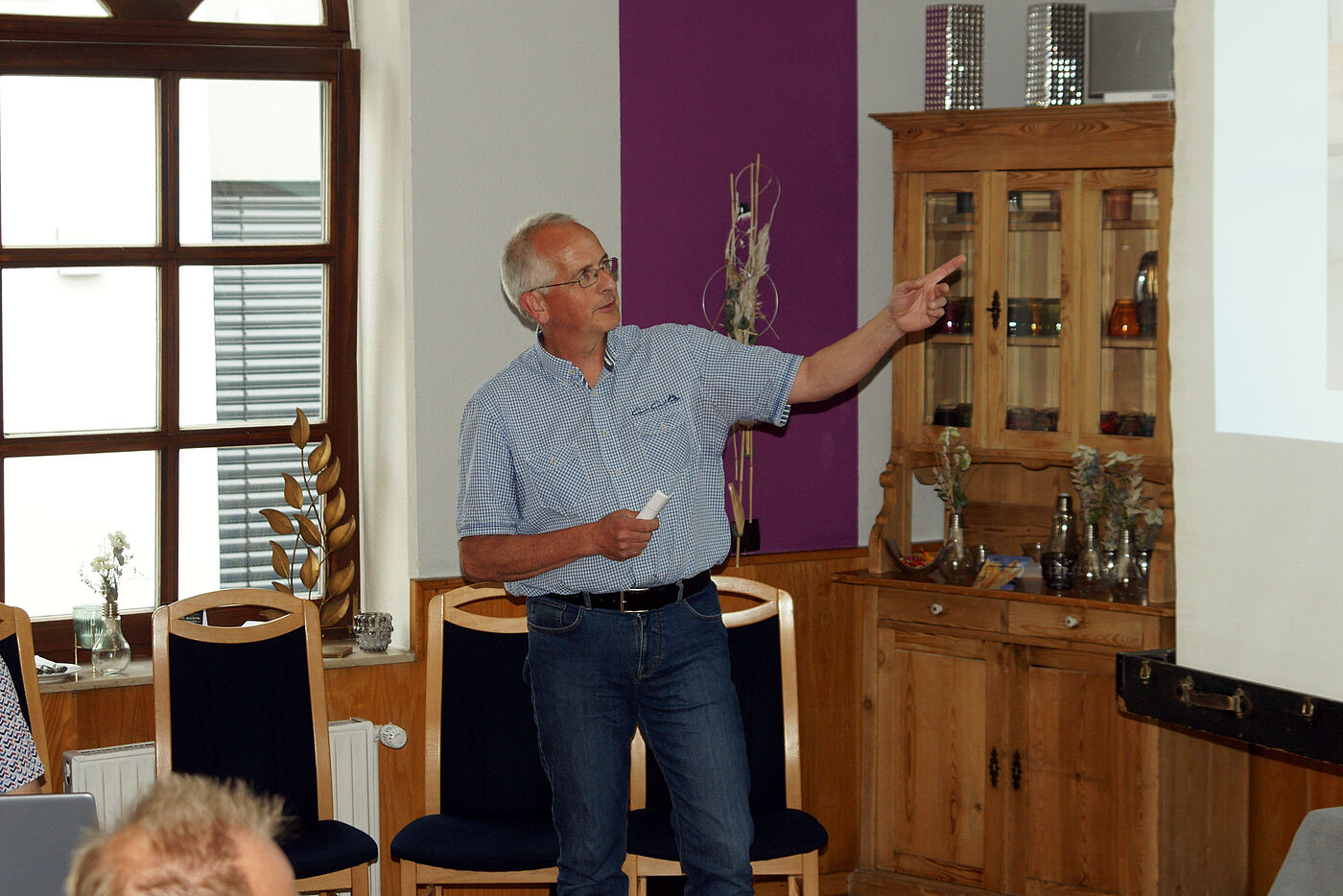 Andreas Schwering (2. Vorsitzender ADFC Meppen) auf der Gründungsversammlung (6439)