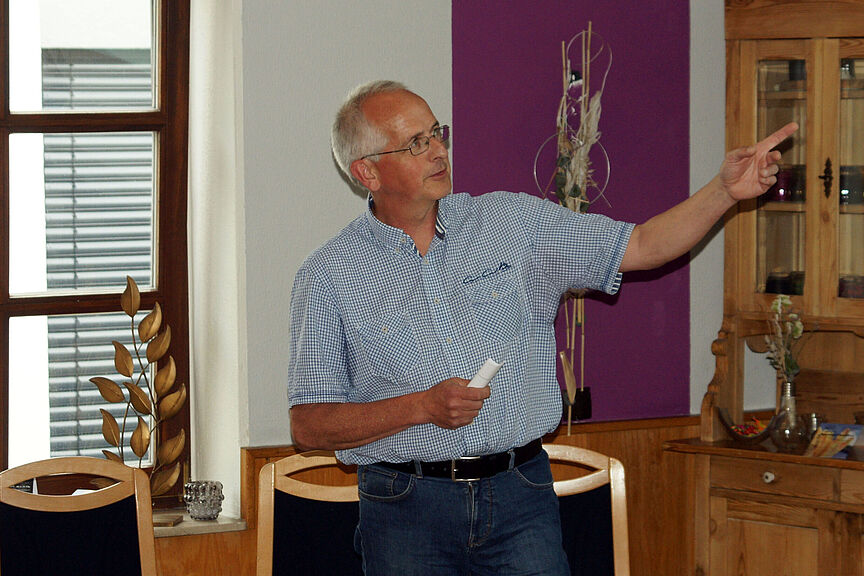 OG-Meppen-2022-05-19-DSC06439 Andreas Schwering (2. Vorsitzender ADFC Meppen) auf der Gründungsversammlung (6439)