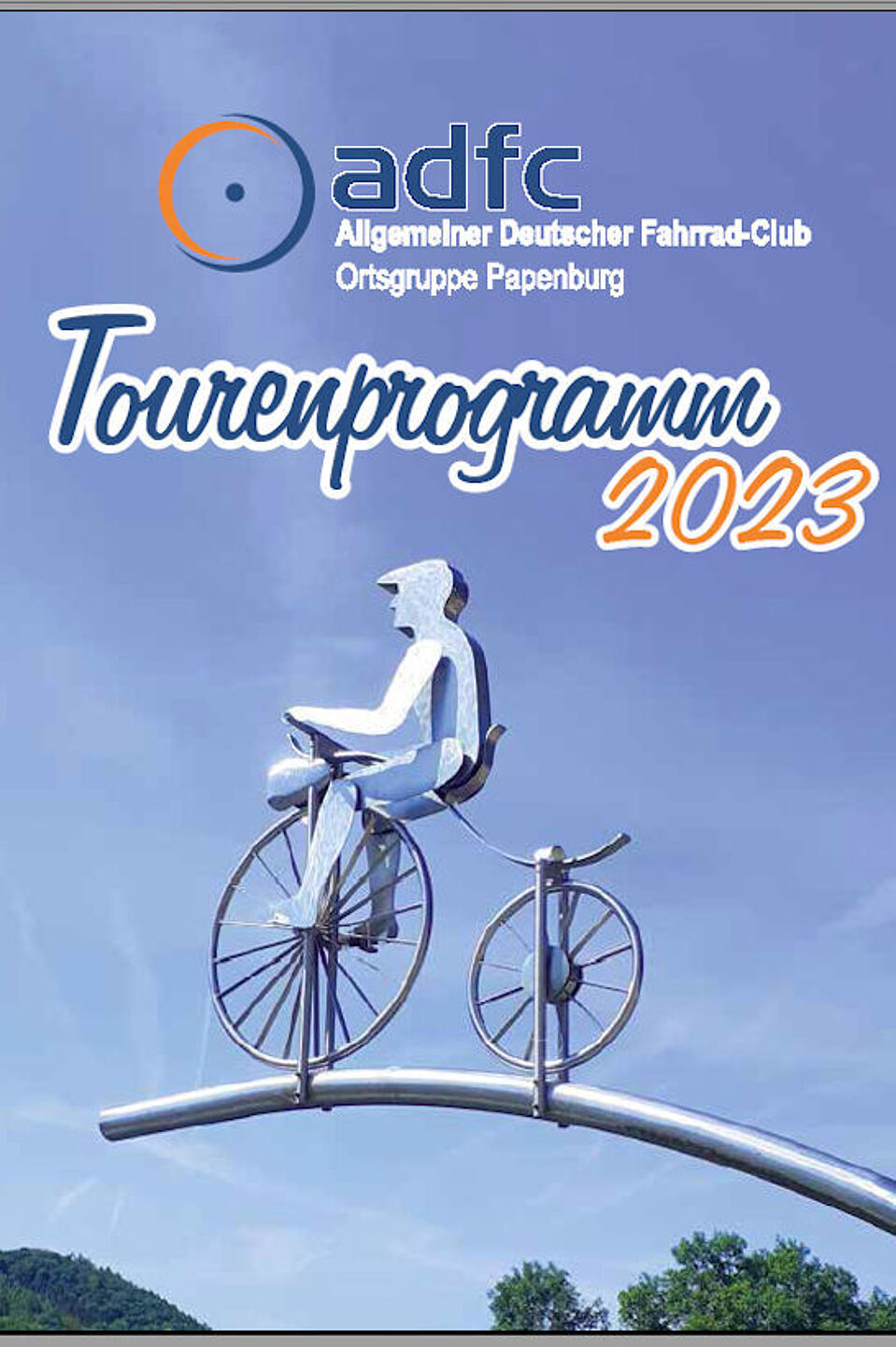 Screenshot Tourenprogramm ADFC Papenburg 2023 Screenshot Tourenprogramm ADFC Papenburg 2023