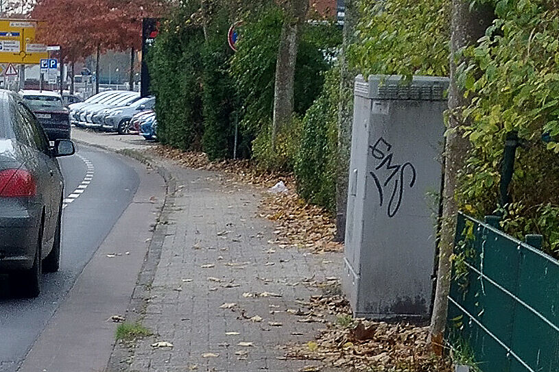 Schutzstreifen: Befahren nur bei Gegenverkehr erlaubt