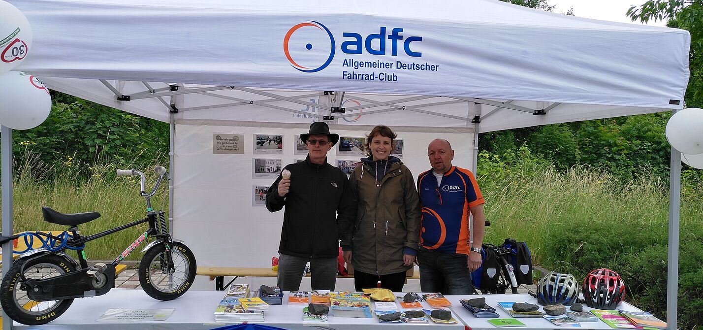 ADFC Ilm-Kreis beim Kinder- und Jugendtag in Ilmenau