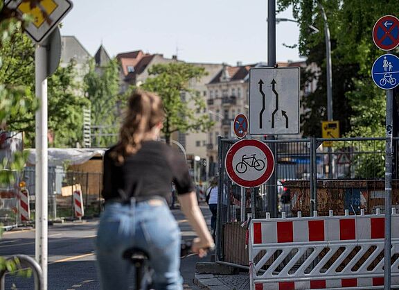 Gefahrenstelle Baustelle